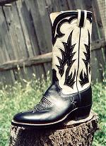 Black & Bone Kangaroo Boot w/Inlay