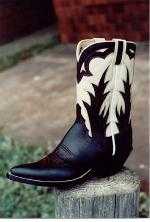 Black and Bone Pee-Wee Boot