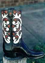 Kangaroo Boot w/Inlay